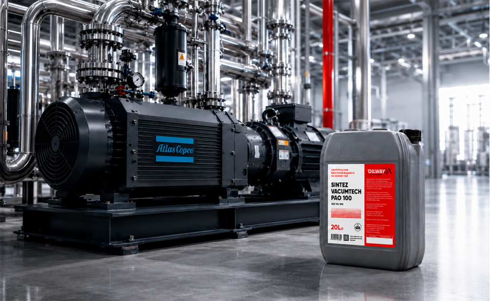 Практика эксплуатации OILWAY QX SINTEZ VACUMTECH PAO в промышленных вакуумных насосах