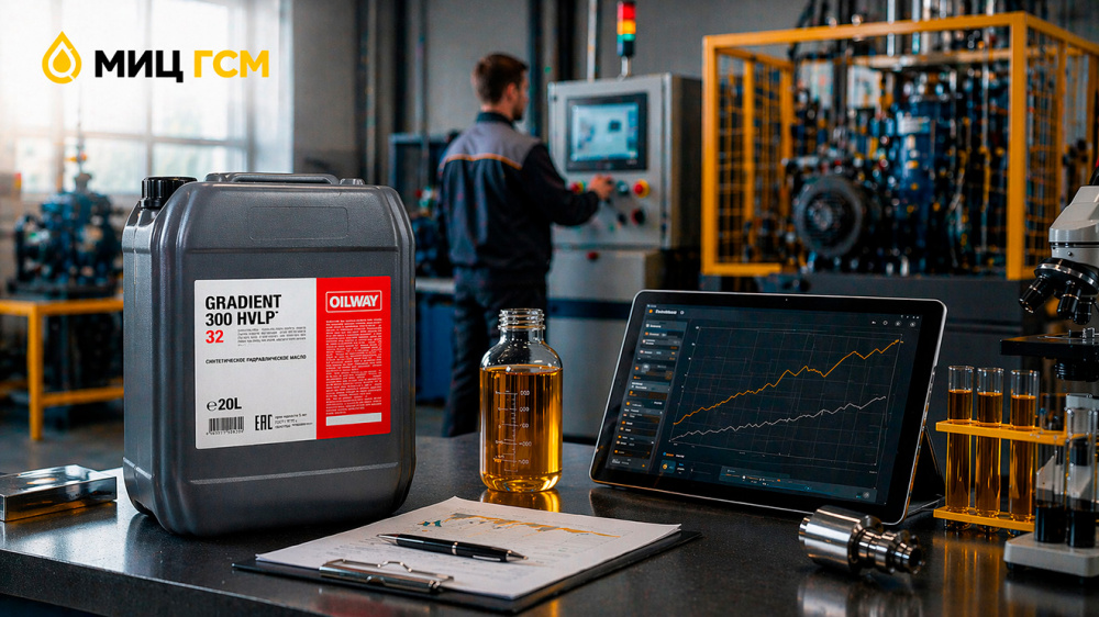 Испытание OILWAY QX Gradient 300 HVLP 32 перед внедрением: что показал KRL-тест