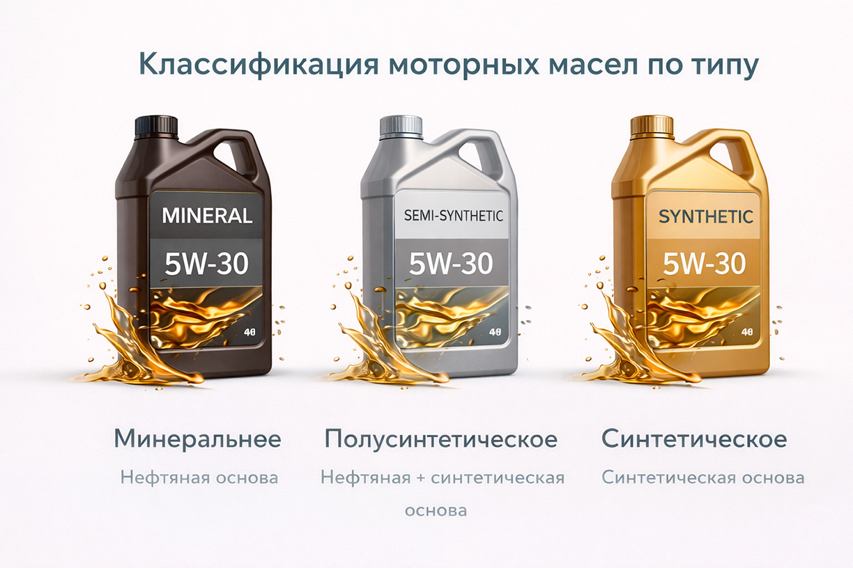 Классификация моторных масел