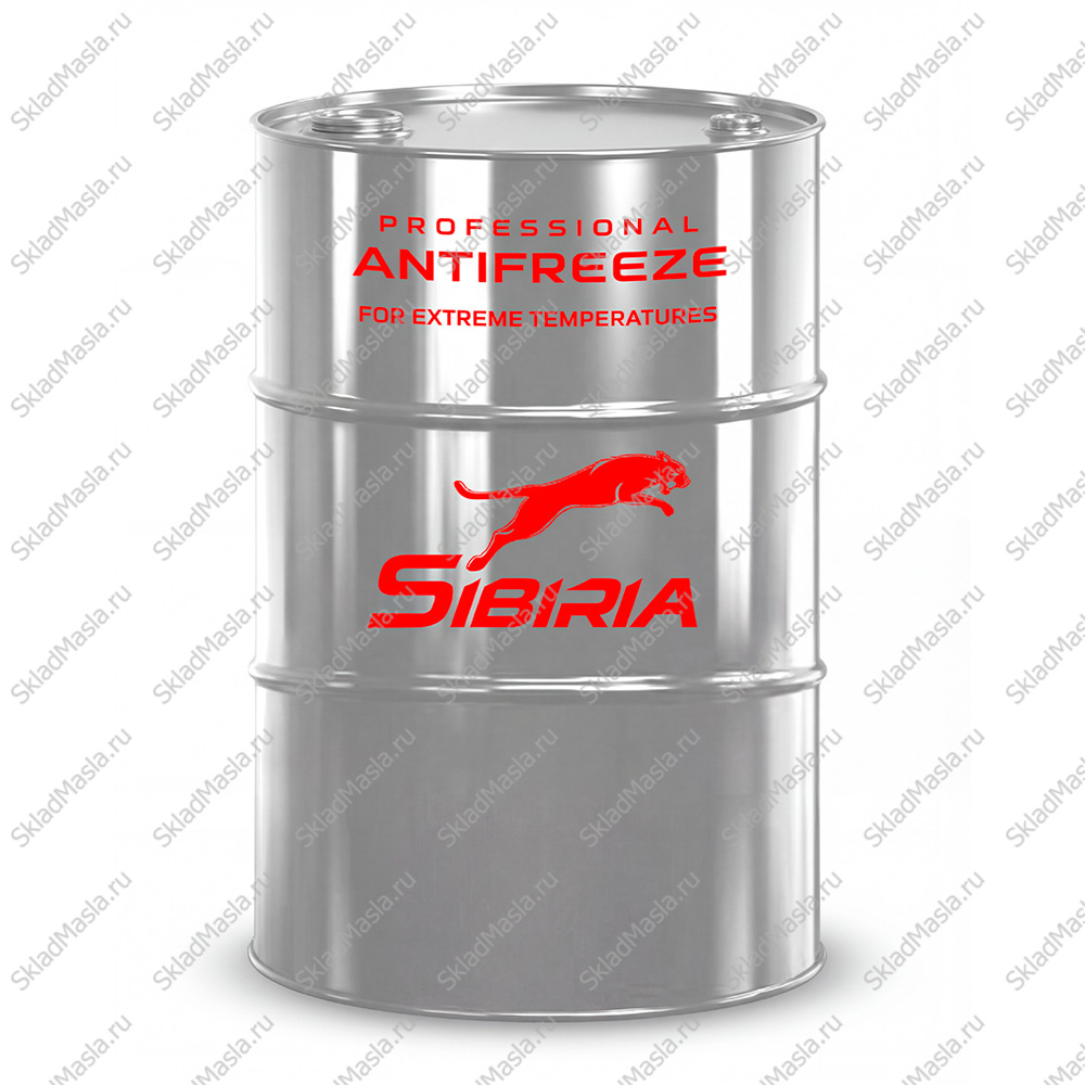 Антифриз Sibiria G11 -40 красный (бочка 210кг)