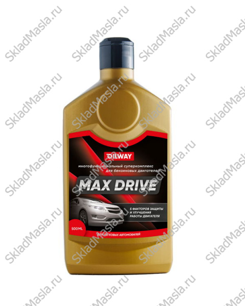 Присадка в масло для бензиновых двигателей OilWay Max Drive (500мл)