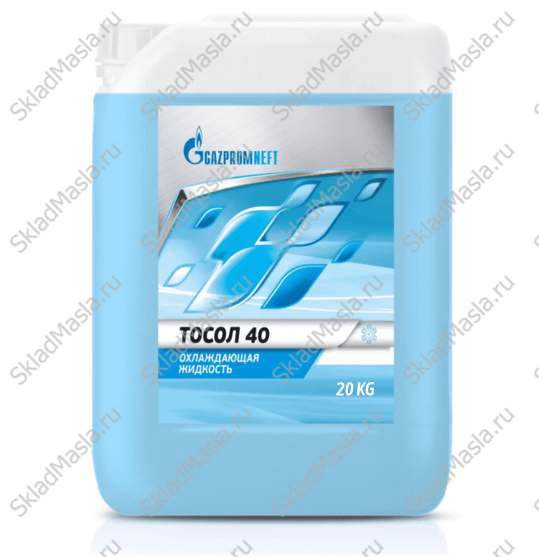 Тосол Gazpromneft Тосол 40 (канистра 20кг)